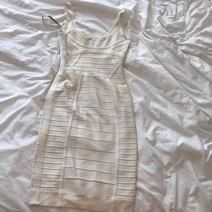 Herve White Dress